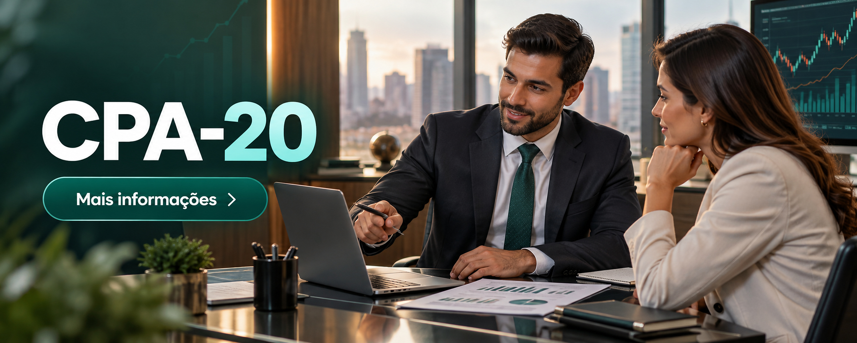 Divulgação do curso CPA-20